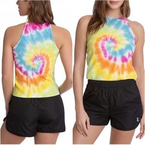 NWT Juicy Couture Ribbed Spiral Dye Tank Top